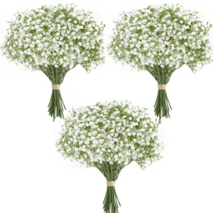 Artificial Baby’s Breath – 10/15pcs Bunch for Weddings & Home Décor