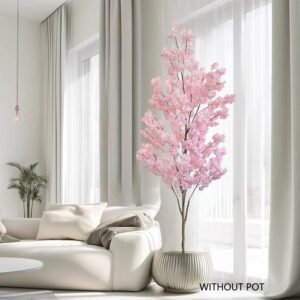 Artificial Pink Cherry Blossom Tree